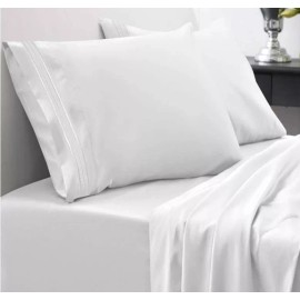 2000 5 Juegos De Sábanas 2000 Hilos Matrimonial Microfibra Suave