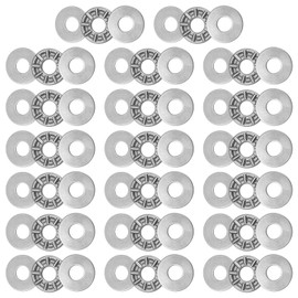 uxcell TC411 Thrust Needle Roller Bearings with Washers 1/4" Bore 11/16" OD 5/64" Thickness 20pcs