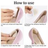 WOLMIK 4 Pairs Heel Pads, Heel Protectors for Shoes, Heel