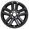 Fuel Rider Set of 4 Gloss Black ABS Impostor Wheel