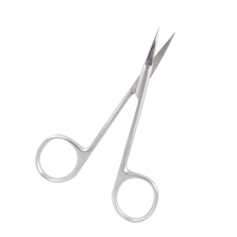 Professional Precise Pointed Tip Cuticle Scissors Stainless Steel Curved Blade
