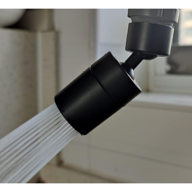 Rotating Faucet Aerator Extender,Nozzle Faucet Adapters, Universal Splash Filter Kitchen