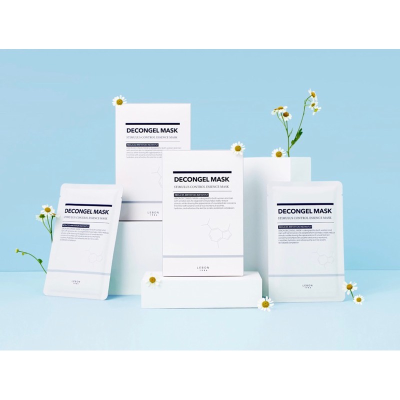 LEBON Rebon Tool Decongel Sheet Mask 5 Sheets Decongestive Gel