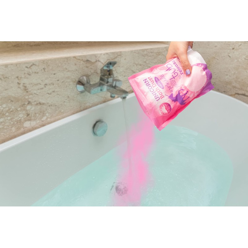 Elysium Spa Bubblegum Scented Unicorn Bath Dust