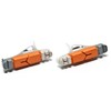 AWE® White Cassette Road Brake Blocks Grey/Orange/White 55mm