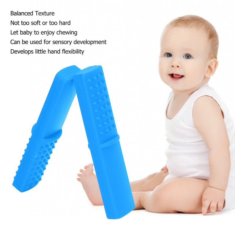 Baby Teething Toy Freezable Boilable BPA Free Silicone Infant Teether