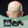 50g Bald Cream,Moisturizing Shaving Cream,Bald Head Moisturiser for Men,Bald Scalp