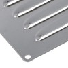 AB Tools Stainless Steel Louvre Vent Air Ventilator Grill 120mm