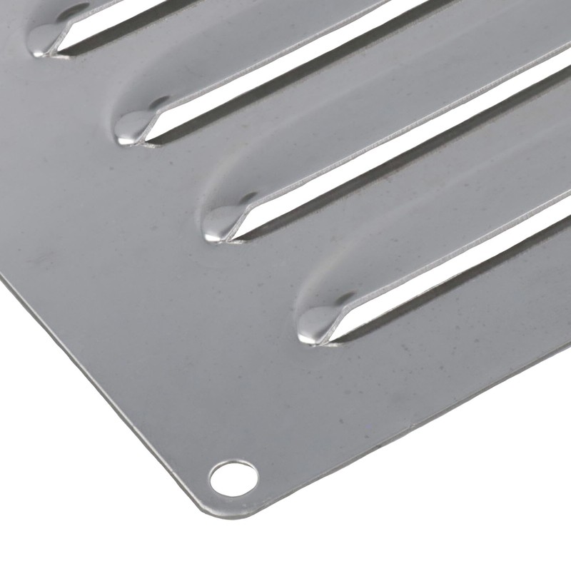 AB Tools Stainless Steel Louvre Vent Air Ventilator Grill 120mm