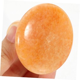 LALAFINA Eye Massager Essential Oil Tools Neck Massager Face Massager Facial Roller Massage Tool Guasha Face Roller Massaging Roller Jade Mushroom Head Scroll Wheel The Face Applicator