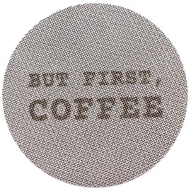 GEMINI Espresso Puck Screen - 49mm,1.7mm Thickness 150μm Espresso Filter Screen - Mesh Coffee Reusable Filter For Espresso Portafilter Filter Basket 49mm - Made With 316 Stainless Steel