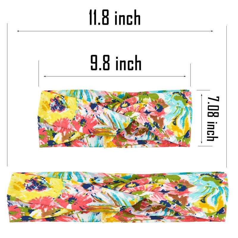 DRESHOW Women's Headbands Headwraps Hair Bands Bows Accessories