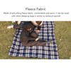 Fleece Sleeping Bag Portable Travel Warm Sleeping Bag for Adults