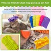 Zubebe 50 Pcs Duster Refill Reusable Fleece Duster Refills Feather
