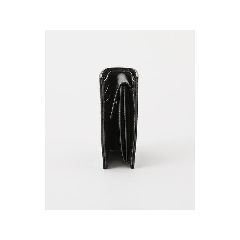 Kings Croco x Smooth Wallet / Mini Wallet, gray