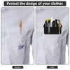 Aidunmis Pen Pocket Protector, 2 Pieces PU Leather Pocket Pen