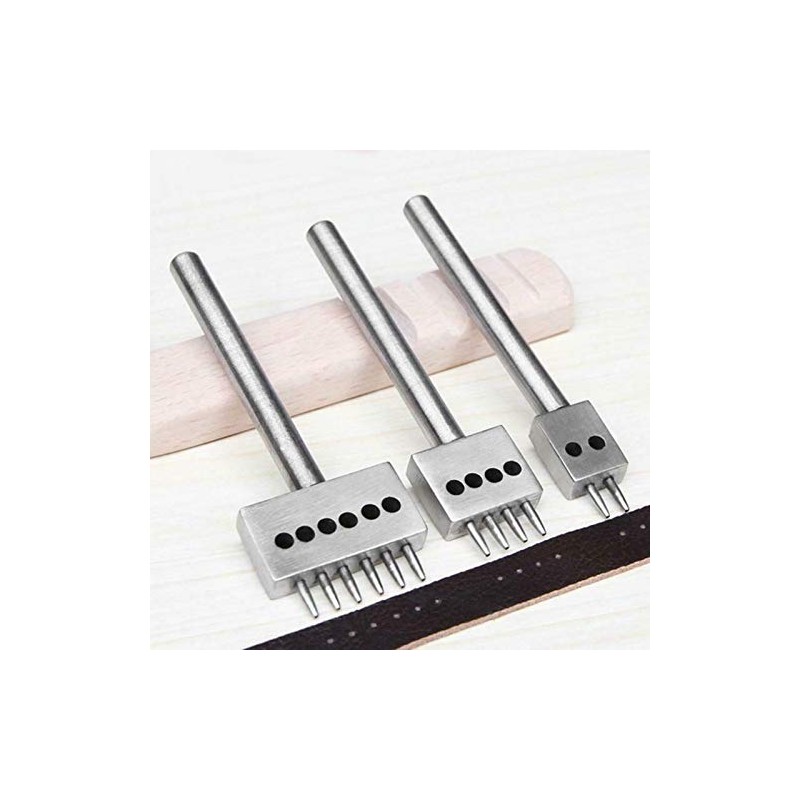 POWERTOOL Hole Punch Tools, 1PC Stitching Punching Diamond 2 Prong