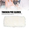 100Pcs Disposable PVC Gloves Transparent Thicken Nail Beauty Protective for