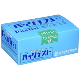 Kyoritsu Riken Pack Test Ammonium (Drainage) WAK-NH4(C)-4 (Successor to WAK-NH4)