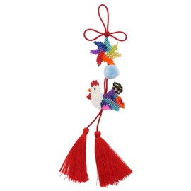 Miyuki Beads Kit sixeipudosutetti on each side of Vine and Chick Kit Chicken Pinwheel BFK – 537