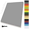 Rectangular Sun Sail, Balcony Canopy with Eyelets, Waterproof Awning Fabric,