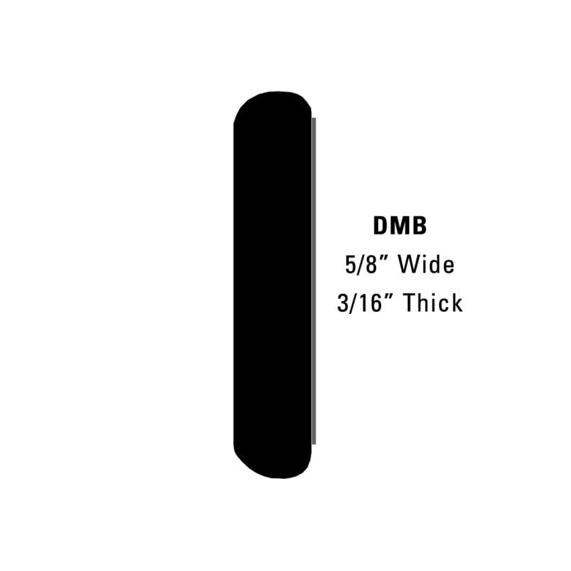 Dawn 5/8" Universal Automobile Trim and Wheel Well Molding in