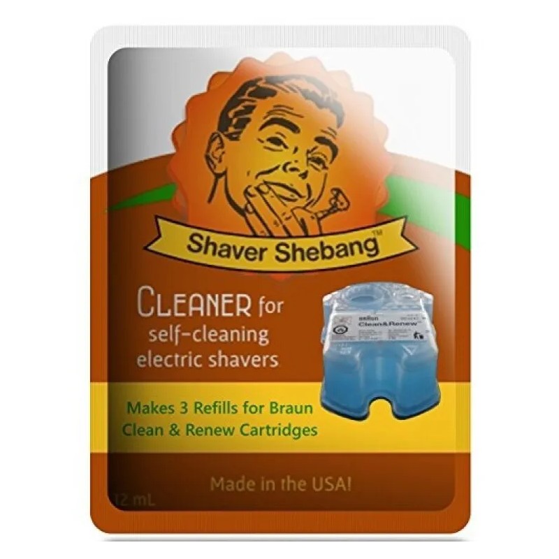 Organek Living Shaver Shebang Cleaning Concentrate for all Braun Clean