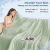 PHF Double Cooling Comforter Queen for Hot Sleepers, Soft Breathable