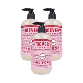 Mrs. Meyer's Clean Day Liquid Hand Soap, Bluebell, 12.5 Fl Oz (Pack of 3)