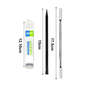 ebuyerfix 3 Piece professional repair tool set tool kit including spudger opening tool for Smartphone, Tablet, metal lever tool and non-conductive nylon plastic pryer