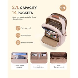 LOVEVOOK Laptop Backpack for Women, College Backpack for Student Teen Girl, 15.6" Work Business Computer Backpack, Back to School Bookbag, Casual Daypack Purse, Travel Personal Item Bag for Gift