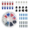 Alopee 43PCS LED Dash Lights and Socket Kits 194 168