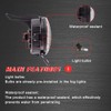 A ABIGAIL Driving Fog Lights Lamps Replacement for 2002-2008 Dodge