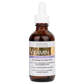 ADVANCED CLINICALS SUERO FACIAL VITAMINA C ANTIEDAD ACLARANTE CON ACIDO FELURICO 52ML