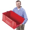 Akro-Mils 30290 Super-Size AkroBins Plastic Storage Bins, Space-Saving Stackable Bins