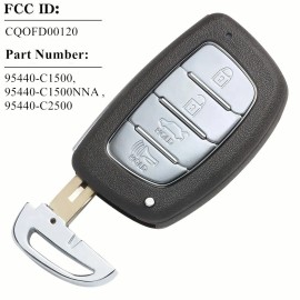 Unbranded for Hyundai Sonata 2018-19 Replacement Keyless Smart Key Remote FOB 95440-C1500
