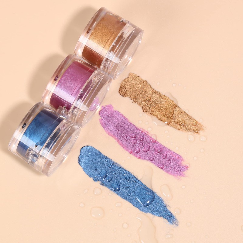 Vodisa Cream Eyeshadow Highly Pigmented Blendable Shimmer Eye Shadow Highlighter