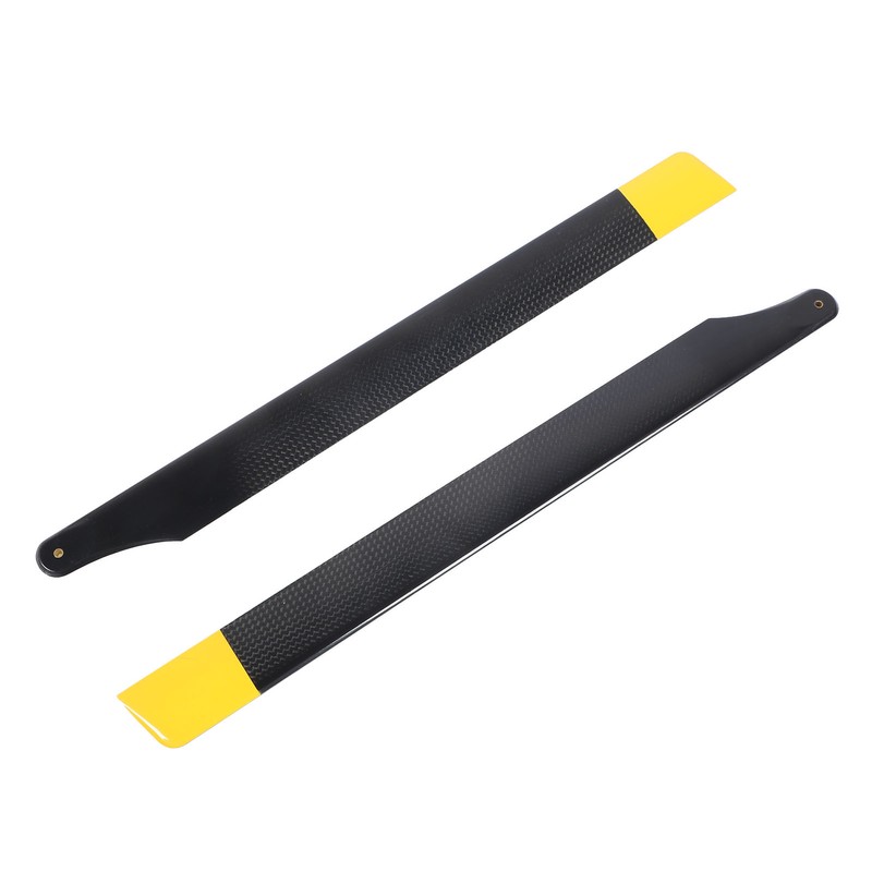 2PCS RC Helicopter Main Rotor Blade Efficient Power Conversion Low