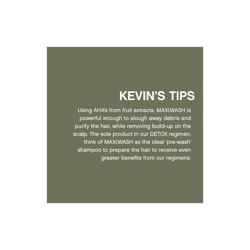 Kevin Murphy Maxi Wash: Detox Shampoo, 8.4 Oz