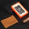 TISFA Cigar Cutter V-Cut, Stainless Steel Guillotine Sharp Cut Blade