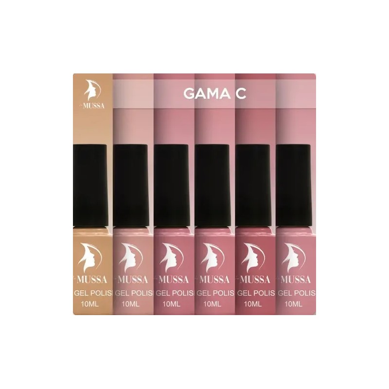 Gama Gel Uv Esmalte Semipermanente 6 Piezas - Elegir Gama