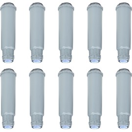 Nispira F088 Water Filter Cartridge Replacement For KRUPS Claris Coffee Maker Precise Tamp Espresso Machines Automatic Machines XP5220, XP5240, XP5280, XP5620, EA82, EA9000. 10 Packs