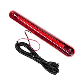 Rdxcv Third Brake Light, 24 LED 12V Waterproof Car High-Mounted Rear Brake Tail Lamp, High Level 3rd Braking Lamp Stop Light Assembly for Sedans SUVs Trucks, Car Accessories