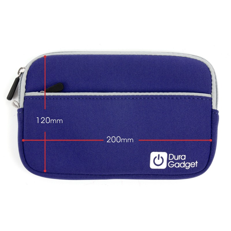 DURAGADGET Blue Water Resistant Soft Case With Front Pocket -