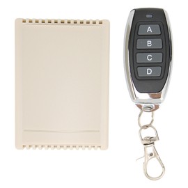 Wireless Remote Control 433 MHz 10A 4 Channel RF Remote Control Relay Switch for Electric Door Industrial Control12V