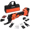 ValueMax 20V Cordless Oscillating Tool with Battery, 3.6°Oscillation Angle Oscillating
