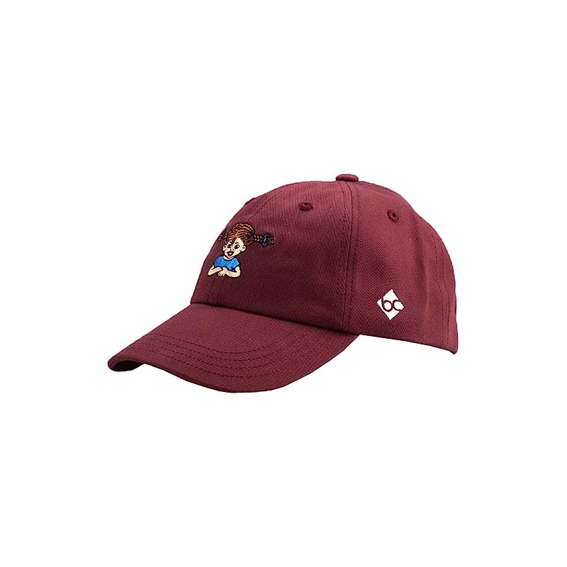 Bavarian Caps Children's Pippi Longstocking Cap, Burgundy, One Size, burgundy
