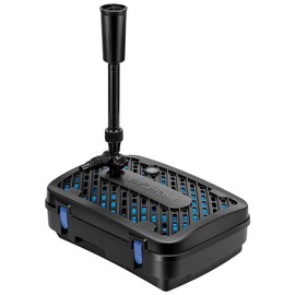 VIVOHOME All-in-One Pond Filter Fountain System Kits, 790 GPH Submersible Water Pump for Ponds up to 1320 Gallons