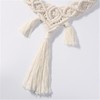 EXQULEG Pack of 2 Tiebacks Boho Curtain Holdbacks Cotton Rope