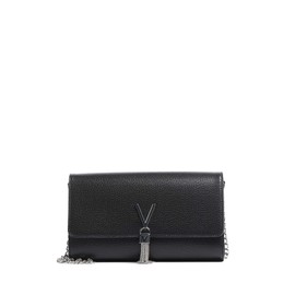 Valentino by Mario Valentino Women's Divina POCHETTE, Black (Nero), 12x4.5x27 cm (W x H x L)